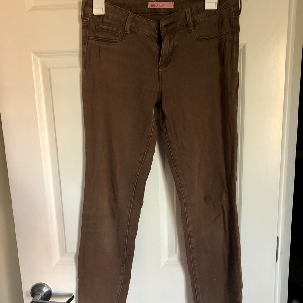 Brown jeans